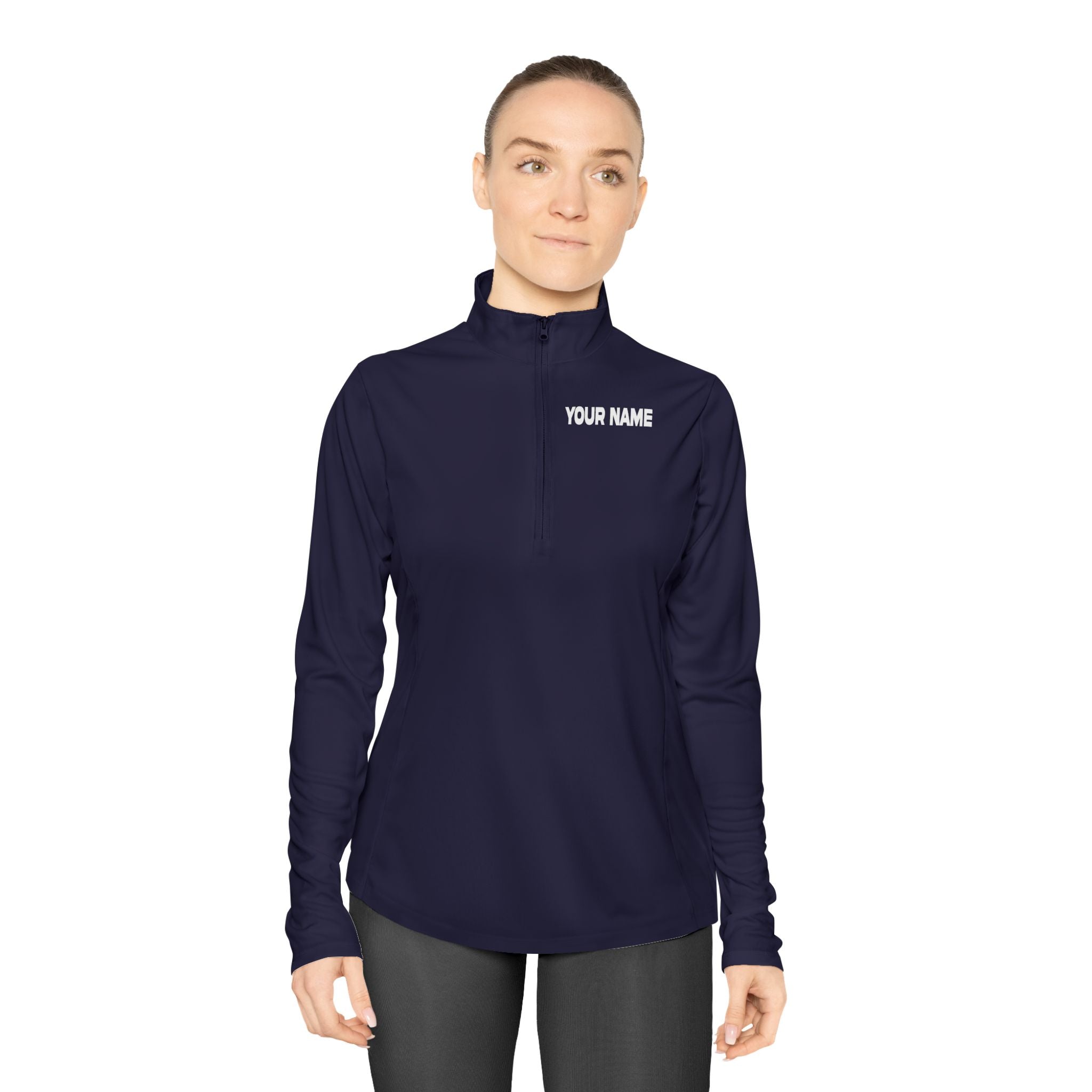 "VJ Ricco"🎤 Custom Unisex Quarter-Zip Pullover – Personalized “IN THE MIX” Style - Athletic fit
